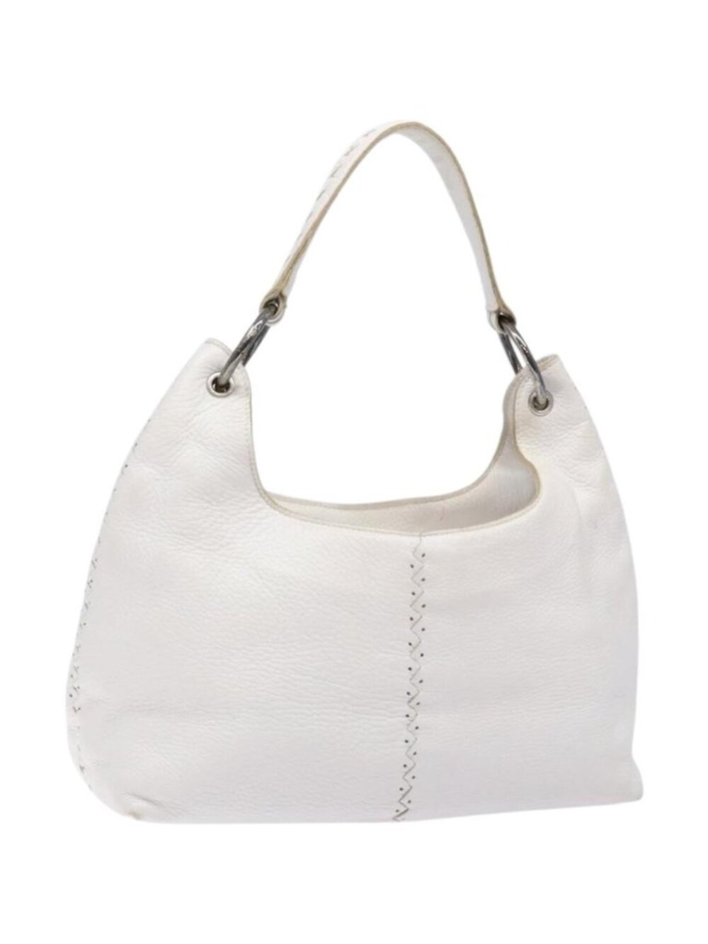 BOTTEGA VENETA Shoulder Bag Leather White